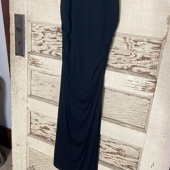 Little Black Dress from Nine Britton. Gathered at the seams. Snug fit. Size S - Picture 3 of 6